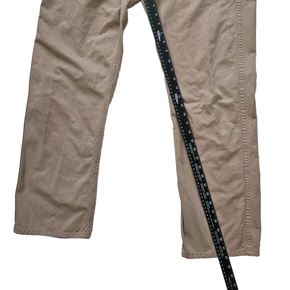 Territory Ahead Mens 36X32 Tan Khaki Pants Hiking Outdoor Chino (34x32 Actual) - Picture 6 of 6